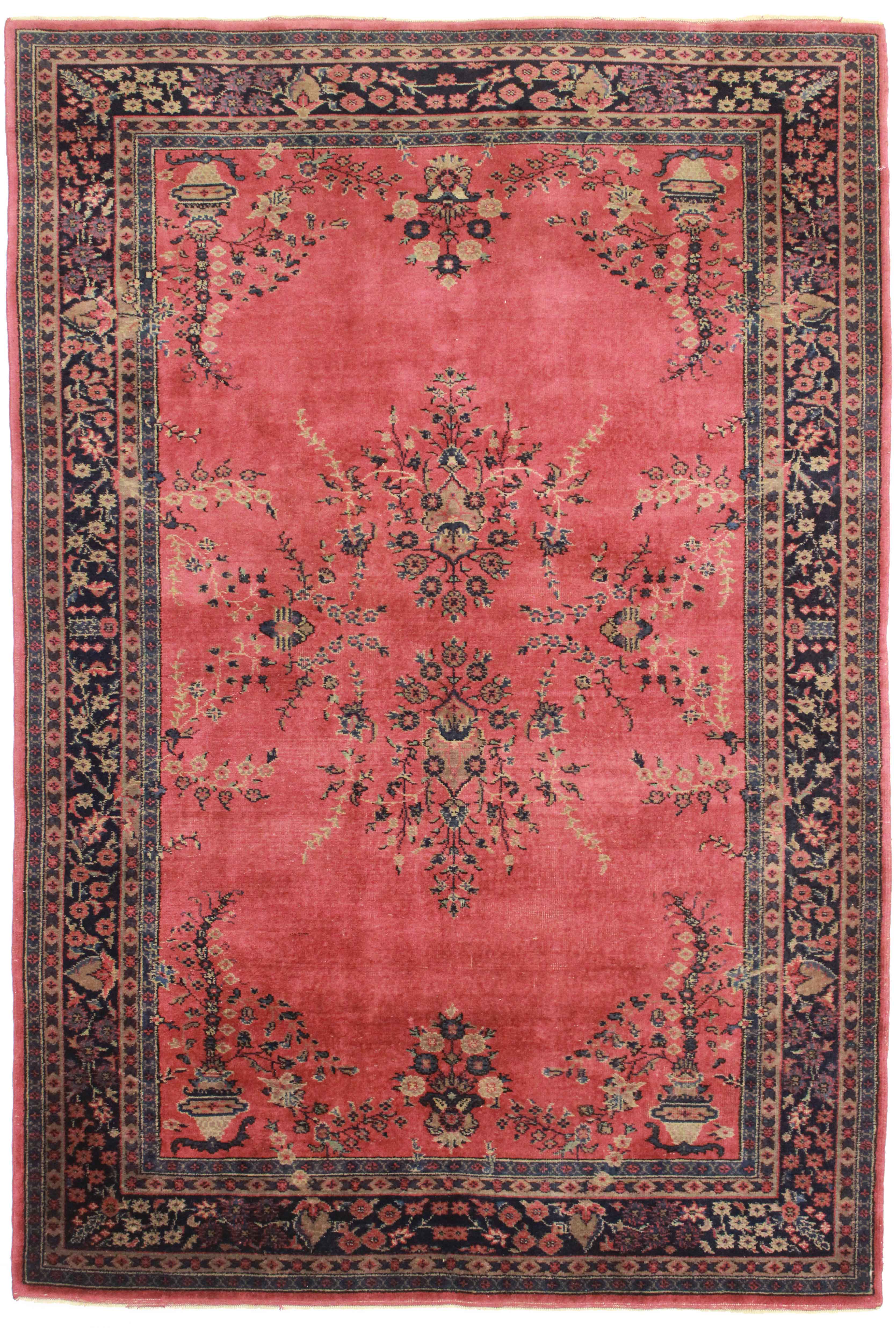 6 x 9 Antique Turkish Wool Rug 8810 | Exclusive Oriental Rugs