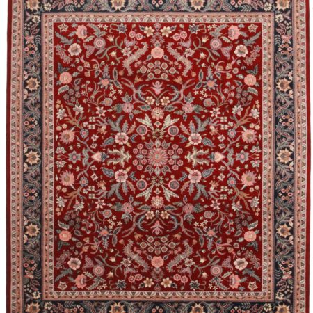 8 x 10 Vintage Wool Persian Design Rug 6636