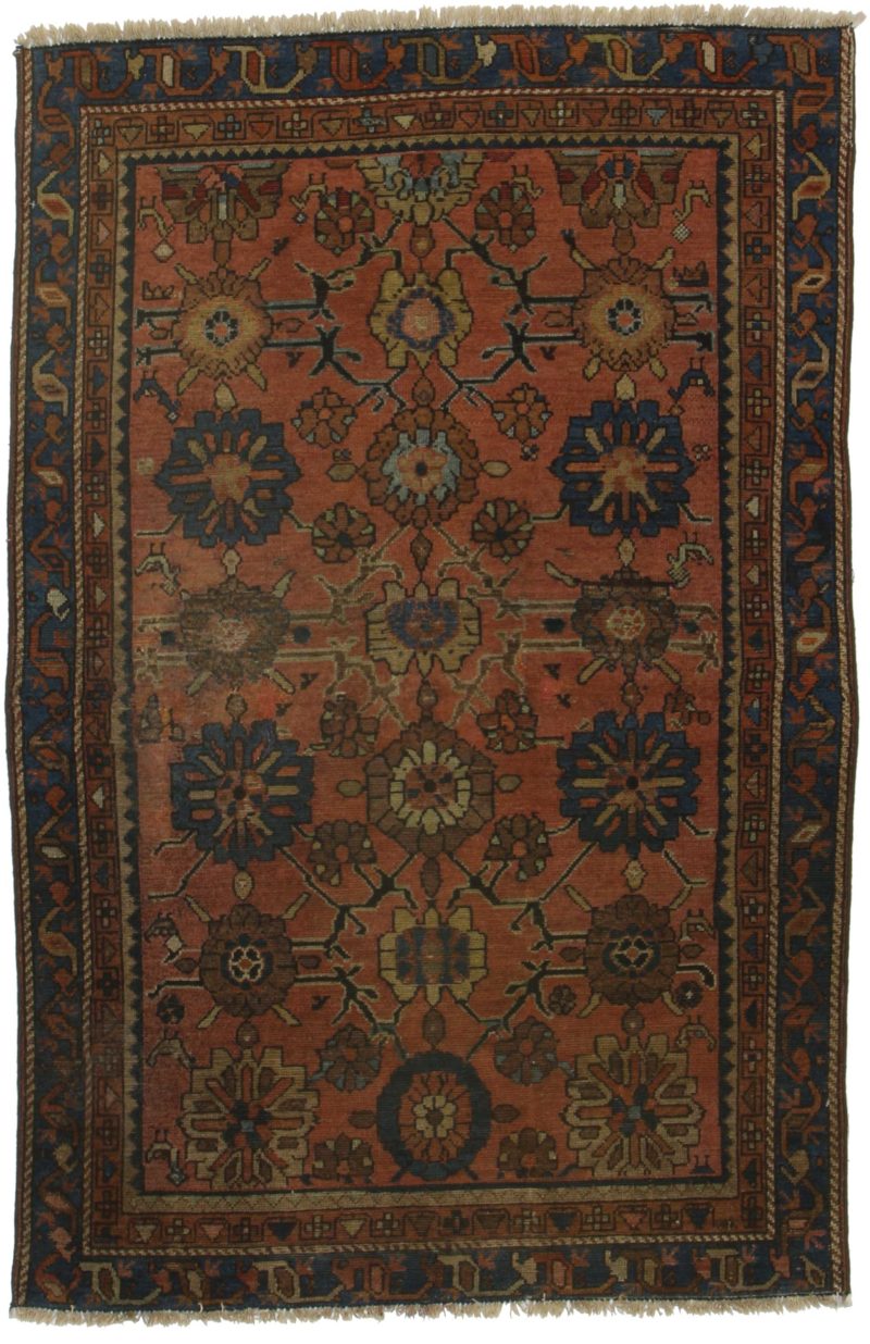 3 x 6 Antique Persian Hamedan Rug 12123