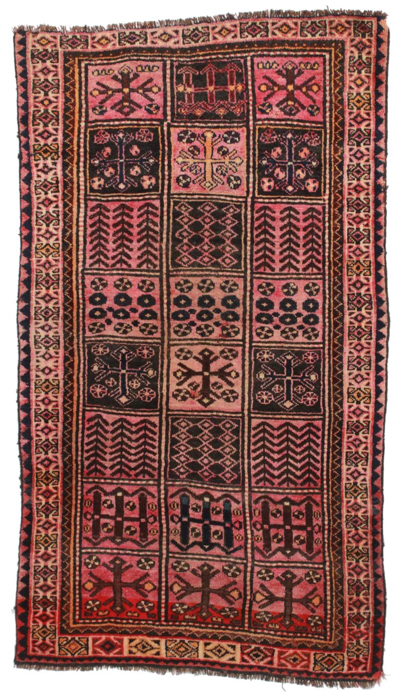 4 x 8 Antique Persian Hamedan Rug 9864 | Exclusive Oriental Rugs